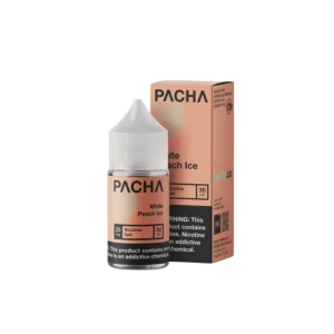 Pacha Salts White Peach Ice Synthetic Nicotine E-Juice 30ml