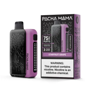 Pachamama 75K Puff Disposable - Starfruit Grape
