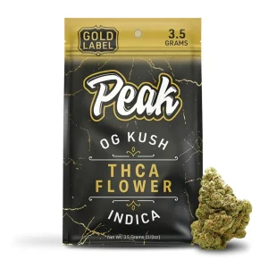 Peak Gold Label THCA Flower 3.5G - OG Kush/Indica