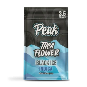 Peak THCA Flower 3.5G - Black Ice/Indica