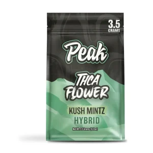 Peak THCA Flower 3.5G - Kush Mintz/Hybrid