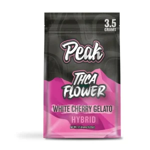 Peak THCA Flower 3.5G - White Cherry Gelato/Hybrid