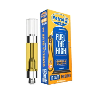 Petrol THC Blend Cartridges 1G - Gorilla Glue/Hybrid