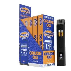 Petrol THC Vape Disposable 2G - Crude OG/Indica