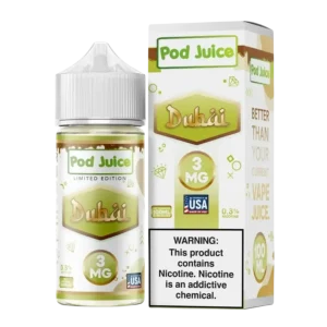 Pod Juice Dubai Tobacco Free Nicotine E-Juice 100ml