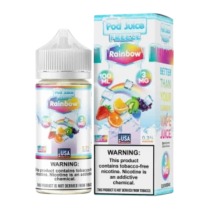 Pod Juice Rainbow Freeze Tobacco Free Nicotine E-Juice 100ml
