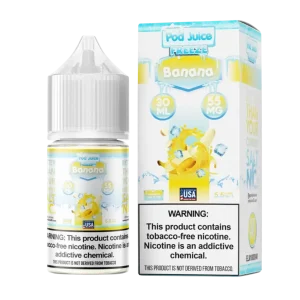 Pod Juice Salt Banana Freeze Tobacco Free Nicotine E-Juice 30ml