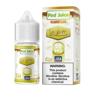 Pod Juice Salt Dubai Tobacco Free Nicotine E-Juice 30ml