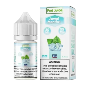 Pod Juice Salt Jewel Menthol Tobacco Free Nicotine E-Juice 30ml