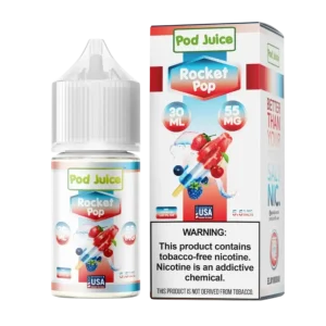 Pod Juice Salt Rocket Pop Tobacco Free Nicotine E-Juice 30ml