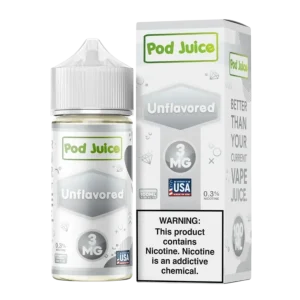 Pod Juice Unflavored Tobacco Free Nicotine E-Juice 100ml
