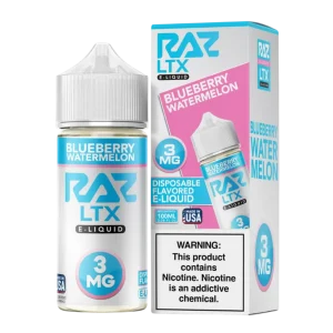 Pod Juice X Raz LTX Blueberry Watermelon Tobacco Free Nicotine 100ML E-Juice