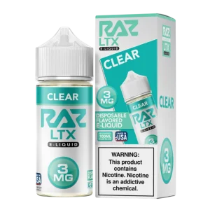 Pod Juice X Raz LTX Clear Tobacco Free Nicotine 100ML E-Juice