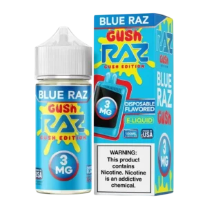 Pod Juice x RAZ Blue Razz Gush Tobacco Free Nicotine E-Juice 100ml