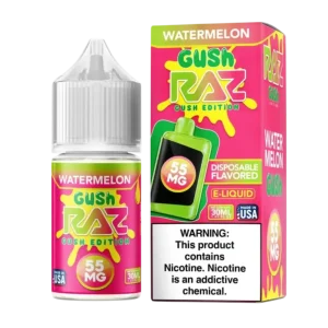 Pod Juice x RAZ Salt Watermelon Gush Tobacco Free Nicotine E-Juice 30ml