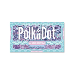 Polk A Dot Mushroom Magic Gummies 1PK-10CT - Blue Cotton Candy
