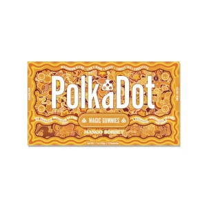 Polk A Dot Mushroom Magic Gummies 1PK-10CT - Mango Sorbet