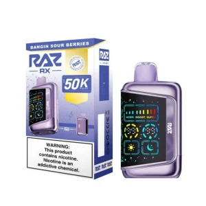 RAZ RX 50K Puff Disposable - Classic Edition Banging Sour Berries