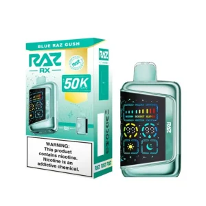 RAZ RX 50K Puff Disposable - Classic Edition Blue Raz Gush
