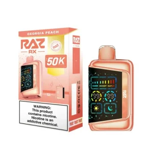 RAZ RX 50K Puff Disposable - Classic Edition Georgia Peach