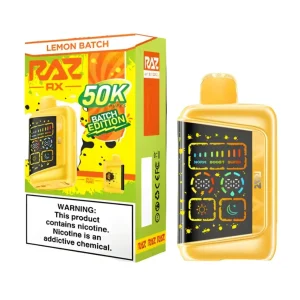 RAZ RX 50K Puff Disposable - Batch Edition Lemon Batch