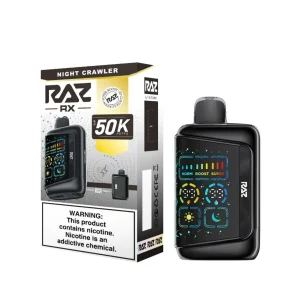 RAZ RX 50K Puff Disposable - Classic Edition Night Crawler