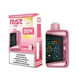 RAZ RX 50K Puff Disposable - Classic Edition Strawberry Burst