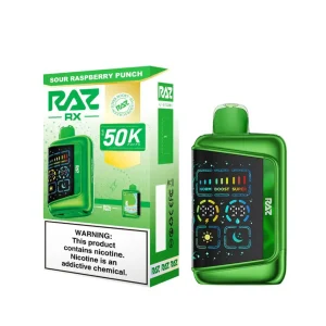 RAZ RX 50K Puff Disposable - Classic Edition Strawberry Peach Gush