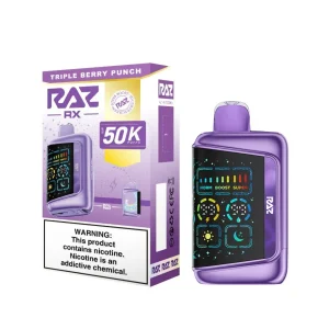RAZ RX 50K Puff Disposable - Classic Edition Triple Berry Punch