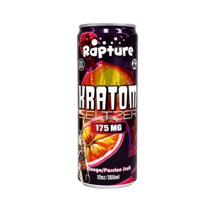 Rapture Kratom Seltzer 12 OZ -175 MIT