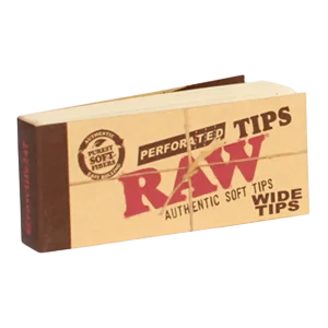 Raw Perforated Wide Tips 1PK-50CT
