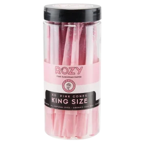 Rozy Pink Cones 50ct Jar