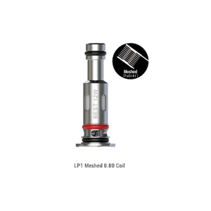 SMOK LP1 Replacement Coil - 5PK - LP1 DC 0.8 OHMS MTL