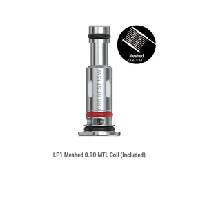 SMOK LP1 Replacement Coil - 5PK - Turbo Meshed 0.9 OHMS MTL