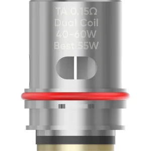 SMOK TA Tank Replacement Coil - 5PK - Dual Coil 0.15 OHMS