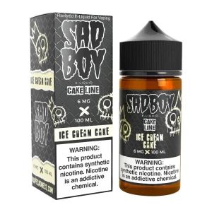SadBoy CakeLine Ice Cream Cake Synthetic Nicotine 100ml E-Juice - 6 MG