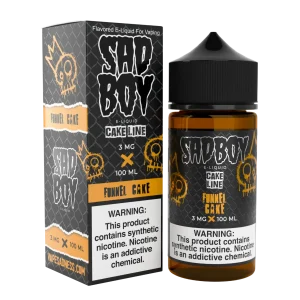 SadBoy Cakeline Funnel Cake Synthetic Nicotine 100ml E-Juice