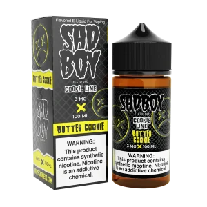 SadBoy Cookie Line Butter Cookie Synthetic Nicotine 100ml E-Juice