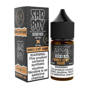 SadBoy CookieLine Double Stuff Cookie Synthetic Nicotine 30ml Salt E-Juice - 28 MG