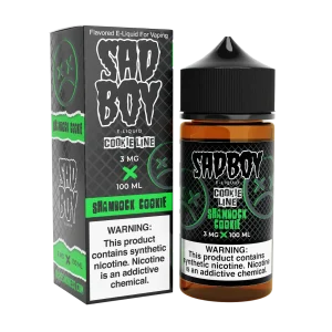 SadBoy Cookie Line Shamrock Cookie Synthetic Nicotine 100ml E-Juice