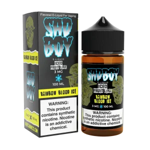 SadBoy Iced FruitLine Rainbow Blood Ice Synthetic Nicotine 100ml E-Juice