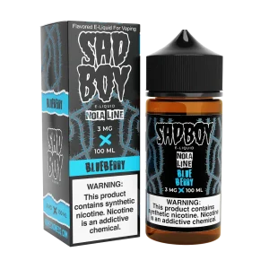 SadBoy NolaLine Blueberry Synthetic Nicotine 100ml E-Juice