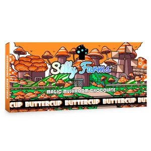 Silly Farms Magic Mushroom Chocolate Bar - ButterCup
