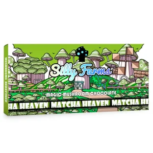 Silly Farms Magic Mushroom Chocolate Bar - Matcha Heaven