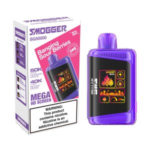 Smogger SG50000 Puff Disposable - Banguin Sour Berries