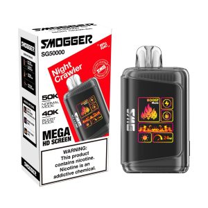 Smogger SG50000 Puff Disposable - Night Crawler