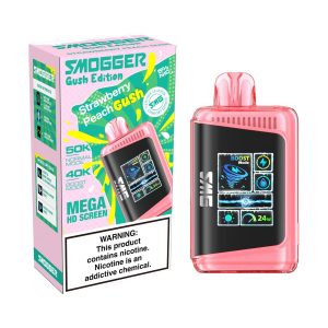 Smogger SG50000 Puff Disposable - Strawberry Peach Gush