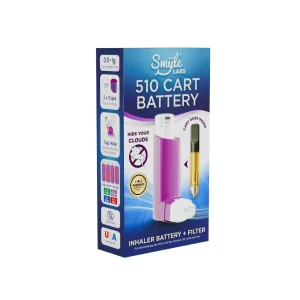 Smyle Inhaler Cart Battery - Purple