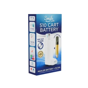 Smyle Inhaler Cart Battery - White