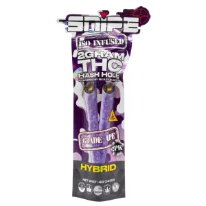Snipe THCP Diamond Infused Purple Prerolls 2G -2CT - Grape Ape/Hybrid